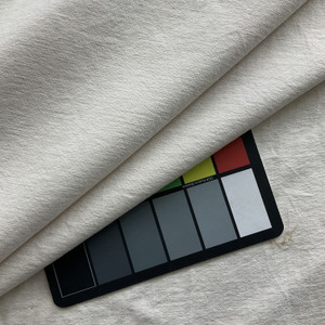 Bull Denim in Natural | Slipcover / Apparel Fabric | Solid Natural Off White | Medium Weight | 54" Wide | By the Yard