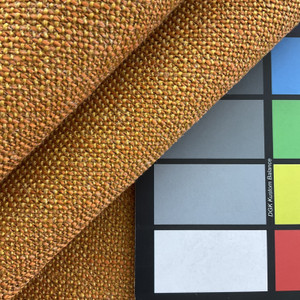 Eternal in Mango | Upholstery Fabric | Orange Yellow Weave | Heavy Weight | 54" Wide | By The Yard
