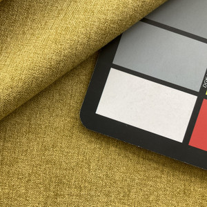 Ennis in Gold | Upholstery Fabric | Yellow Microfiber | Medium Weight | 54" Wide | By The Yard