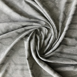 Park in Slate | Drapery Fabric | Lattice Design in Tone on Tone Grey | Lightweight | 54" Wide | By the Yard