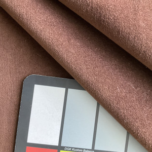 Velvet in Chocolate Lab | Upholstery Fabric | Solid Brown Soft Velvet | Heavyweight | 54" Wide | By the Yard