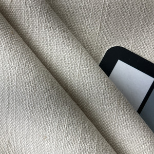 Montague in Flax | Upholstery Fabric | Slub Weave in Off White | Medium Weight | 54" Wide | By the Yard