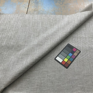 Troy in Feather | Upholstery Fabric | Grey / White Slub Weave | Commercial Grade / High Performance | 54" Wide | By the Yard