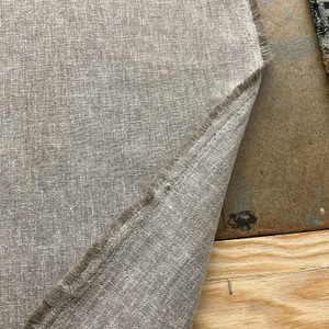 Shrewberry in Plainstone | Linen Like Upholstery / Drapery Fabric  | Light Taupe | Medium Weight | 54" Wide | By the Yard