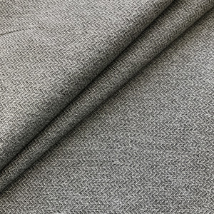 Grey and Beige Chevron Weave | Upholstery Fabric | Commercial Grade / High Performance | 54" Wide | By the Yard