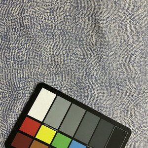 Galvanize in Lake View | Home Decor Fabric | Blue Off White Dots | Kaufmann | Medium Weight | 54" Wide | By the Yard