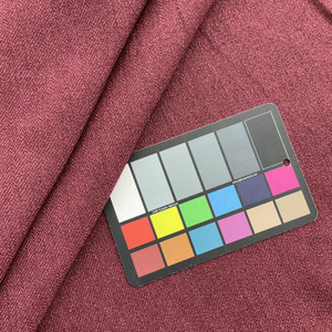 Sunny in Oxblood  | Upholstery Fabric | Subtle Twill Weave in Cool Berry Burgundy | Medium Weight | 54 " Wide | Sold BTY