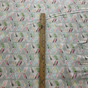 Spring into Action in Peony | Home Decor Fabric | Pastels Pink / Green / Blue | Waverly | 54" Wide | By the Yard