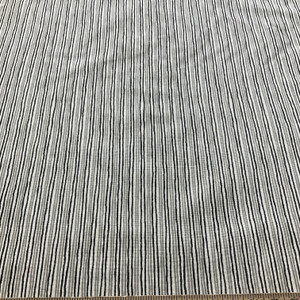Sullivan in Onyx | Home Decor Fabric | Black / Grey Stripes | Magnolia Home | 54" Wide | By the Yard