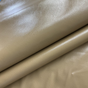 Churchill Downs in Cappuccino | Faux Leather Upholstery Vinyl Fabric | Cool Brown | Suede Backed | Extra Heavy | Kaufmann | 54" Wide | Sold BTY