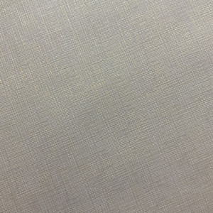 New Wave Traverse in Cool Oatmeal | Cool Light Tan Crosshatch Texture Faux Leather  Upholstery Vinyl Fabric | Commercial Grade | Knit Backed | 54" Wide | Sold BTY