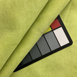 Montana in Sour Apple Green  | Microsuede  Upholstery Fabric | Slipcovers | Midweight Solid | 54 inch | Sold BTY