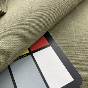 Solid Olive Green | Upholstery Canvas / Slipcover Fabric | Medium Weight | 54" Wide | By the Yard