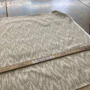 Jazzy in Linen | Home Decor Fabric | Taupe Off White | Golding | Medium Weight | 54" Wide | By the Yard
