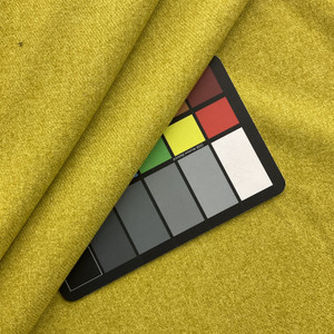 Ellyn in Citrine  |  Soft Green Yellow Textured  Brushed Twill  Upholstery Fabric | 100 % Polyester | Medium Weight | 54 " Wide | Sold BTY