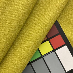Ellyn in Citrine  |  Soft Green Yellow Textured  Brushed Twill  Upholstery Fabric | 100 % Polyester | Medium Weight | 54 " Wide | Sold BTY