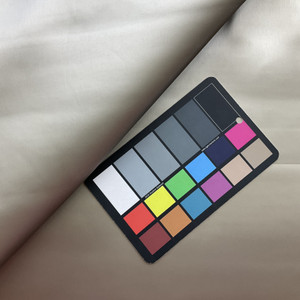 Brushed Nickel Gray Faux Leather | Metallic Texture Upholstery Vinyl Fabric |  Heavyweight | Felt Backed | 54" Wide | Sold BTY