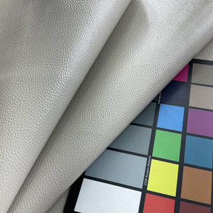 Churchill Downs in Smoke | Faux Leather Upholstery Vinyl Fabric | Taupe Grey | Suede Backed | Extra Heavy | Kaufmann | 54" Wide | Sold BTY
