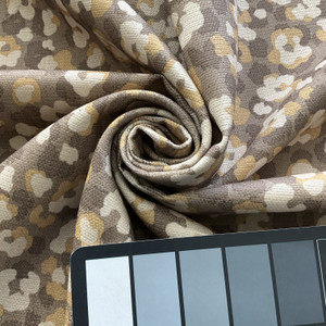 Jaguar in Natural | Home Decor Fabric | Brown / Tan / Beige | P/Kaufmann | 54" Wide | By the Yard