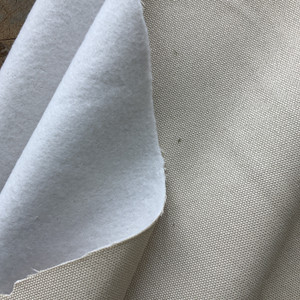 Margaret in Cream  | Upholstery Fabric  | Natural Tan Basketweave | Felt-backed  |  Heavy Weight  | 54" Wide | Sold BTY