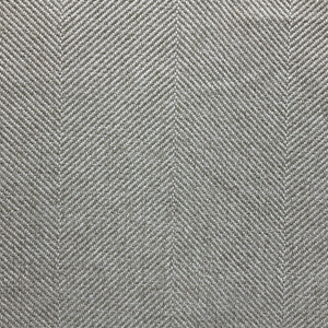 Downtown in Milk | Upholstery Fabric | Beige White Chevron Herringbone | Medium Weight | 54" Wide | By The Yard