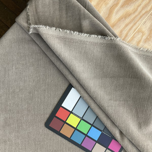 Jukebox in Silver Springs  | Medium Taupe Grey Solid Chenille Upholstery Fabric | 100% Polyester | Medium Weight | 54 " Wide | Sold BTY
