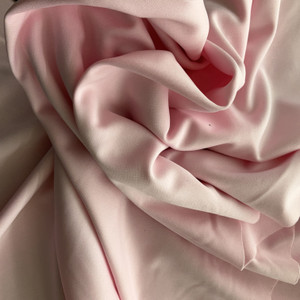Light Pink Knit Fabric | 1-way Stretch  | Apparel | Medium Weight | 54" Wide | By the Yard