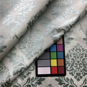 Damask in Mint Green | Drapery / Light Upholstery | Medium Weight | 54" Wide | By the Yard