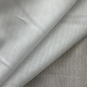 Solid White Sheer Fabric | Drapery | Very Lightweight | 120" Wide | Extra Wide | By the Yard
