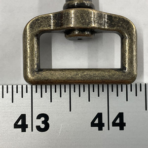 1" Trigger Snap / Lobster Clasp | Antique Brass | Metal | For Bags / Dog Lead