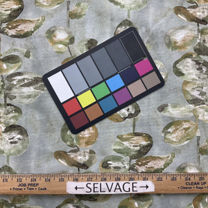 Marli in Eucalyptus  | Home Decor Fabric | Green / Brown / White | Vilber | Medium Weight | 54" Wide | By the Yard