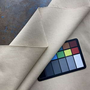 Leeward in Butter | Twill Upholstery / Slipcover Fabric |  Solid Yellow Tan | Medium Weight | 50% Poly / 50% Cotton | 54" Wide | By the Yard