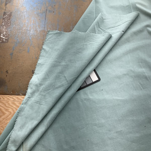 Trinity in Mint | Canvas Upholstery / Slipcover Fabric |  Solid Blueish Green | Medium Weight | 100% Cotton | 54" Wide | By the Yard