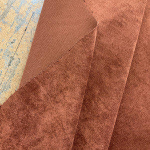 Solid Cinnamon Brown | Upholstery Fabric | Soft | Medium to Heavy Weight | 54" Wide | By the Yard