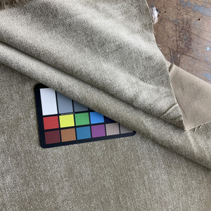 Monrovia in Lichen | Chenille Upholstery Fabric | Solid Moss Green | Heavy Weight | 54" Wide | By the Yard