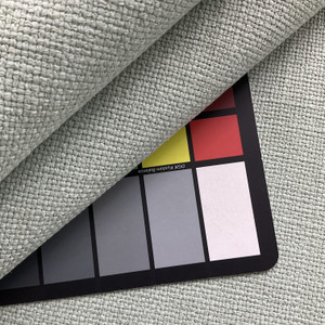 Lindy in Aruba Green | Upholstery Fabric | Basketweave in Light Mint Green | Heavy Weight | 92% Polyester 8% Linen | 54" Wide | Sold BTY