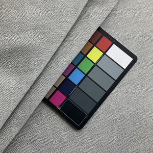 Tamsin in Haze | Jacquard Upholstery Fabric | Grey / Off White | Medium to Heavy Weight | 54" Wide | By the Yard