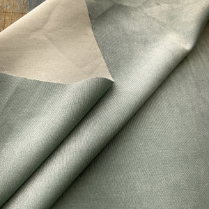 Polishka in Spa | Upholstery Fabric | Microfiber Micro Cord in Light Blue | Heavy Weight | 100% Polyester | 54" Wide | By the Yard