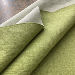 Subtle Boucle in Green Apple | Chenille Upholstery Fabric | Heavyweight | Durable | 54" Wide | By the Yard