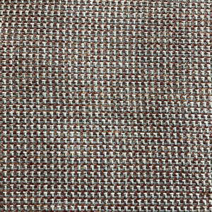 Hinkley in Harvest | Chenille Upholstery Fabric | Basketweave in Orange / Off White / Grey / Taupe | Heavy Weight | 54" Wide | By the Yard