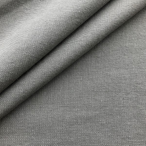 Patagonia in Pepper | Canvas Upholstery/ Slipcover Fabric | Solid Dark Grey | Medium Weight | 54" Wide | By the Yard