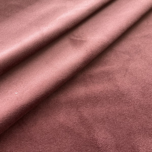 Solid Burgundy Velvet | Upholstery Fabric  | Soft and Plush | Heavyweight | 54" Wide | By the Yard