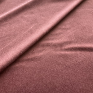 Solid Burgundy Velvet | Upholstery Fabric  | Soft and Plush | Heavyweight | 54" Wide | By the Yard