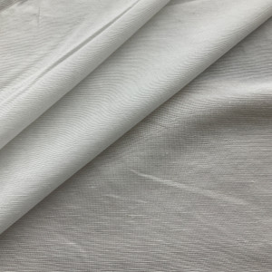 Solid White Subtle Slub Weave | Drapery Fabric | Slightly Sheer | Very Lightweight | 58" Wide | By the Yard
