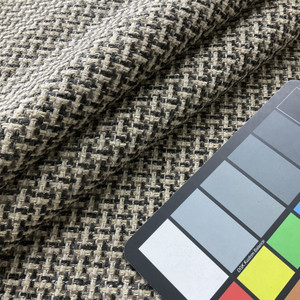 Steamboat in Smoke | Chenille Upholstery Fabric | Basketweave in Grey / Taupe / Beige | Heavyweight | 54" Wide | By the Yard