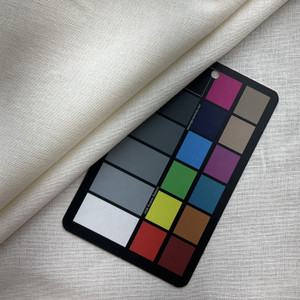 Necco in Eggshell | Linen-like Drapery / Decor Fabric | Light to Medium Weight | 54" Wide | By the Yard