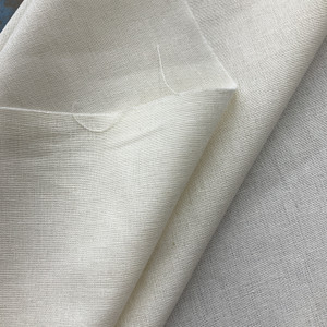 Necco in Eggshell | Linen-like Drapery / Decor Fabric | Light to Medium Weight | 54" Wide | By the Yard