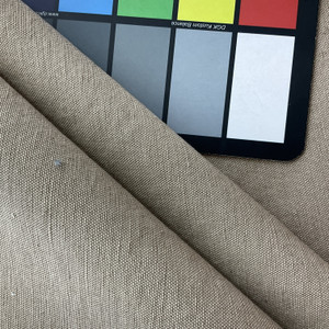 Canvas in Burlap | Upholstery Canvas / Slipcover Fabric | Solid Brown | Medium Weight | 54" Wide | By the Yard