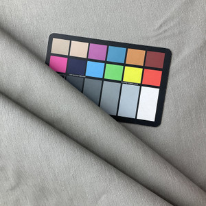 Wood in Grey |  Cool Gray Linen Texture Matte   Faux Leather Upholstery Vinyl Fabric | Heavyweight | Indoor Furniture | Felt Backed | 54 Wide | Sold BTY