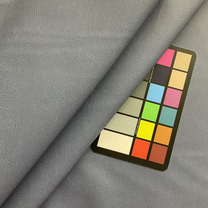 Morence in Two Toned Blue Faux Leather | Vinyl Upholstery Fabric | Pebbled Grain | Commercial Grade | 54" Wide | By the Yard